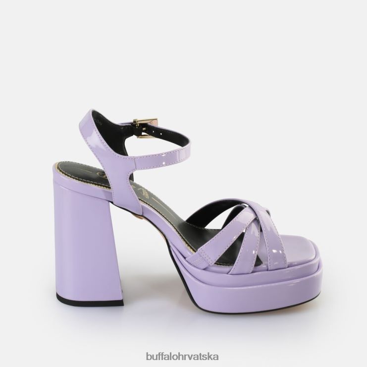 lavanda Buffalo may donna veganske sandale s petom |sandale TDD6T252